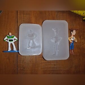 Toy Story Figures Woody & Buzz Lightyear Baking Mold Cake, Candy, Chocolate